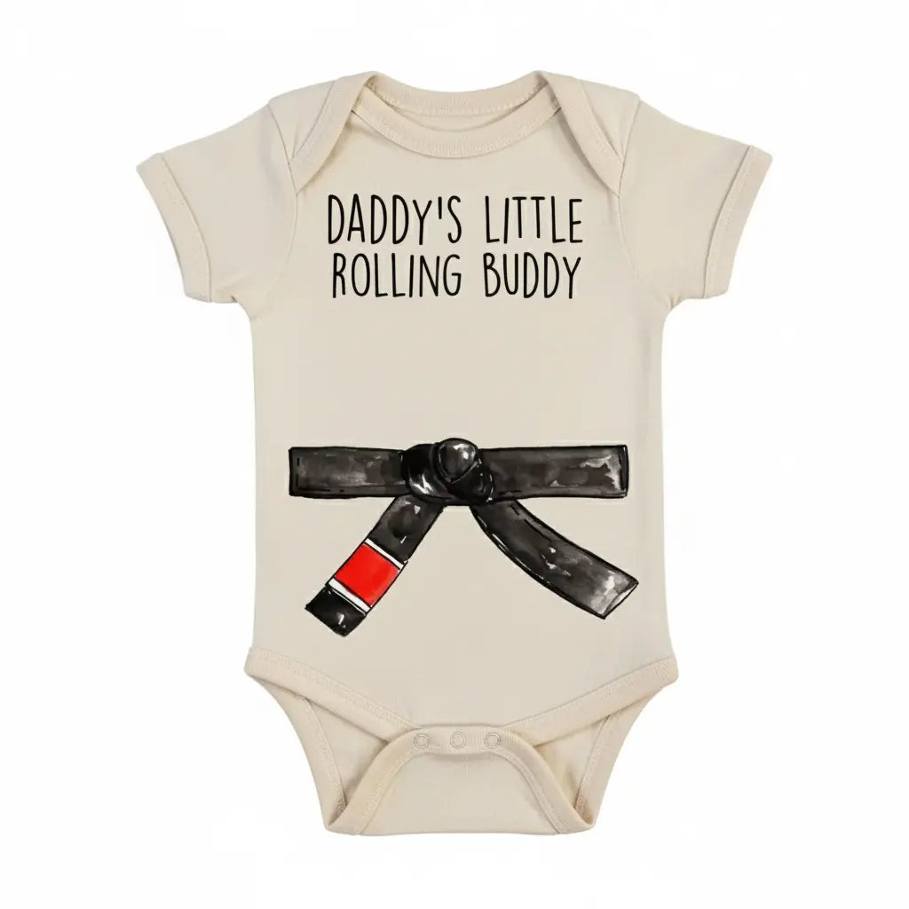 Jiu Jitsu Rolling - Baby Boy Girl Clothes Infant Onesie® Funny Cute Newborn GS1  Funny Cute Onesie® | North Fork Forager LLC
