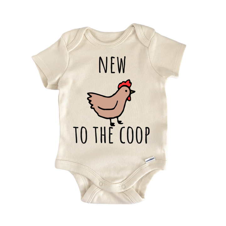Chicken Coop Farm Newborn Gift Baby Onesie®