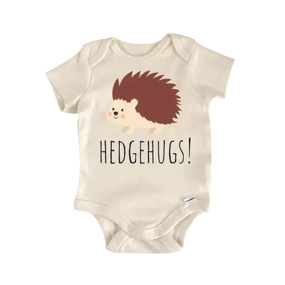 Hedgehog Animal  - Baby Boy Girl Clothes Infant Bodysuit Funny Cute Newborn  Funny Cute Onesie® | North Fork Forager LLC