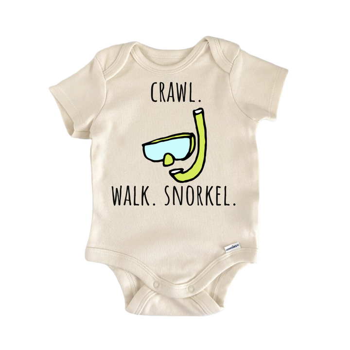 Snorkel Snorkeling Diving Scuba Baby Gift Baby Onesie®