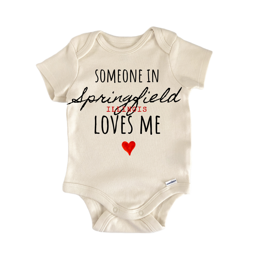 Springfield Illinois Baby Gift Baby Onesie®