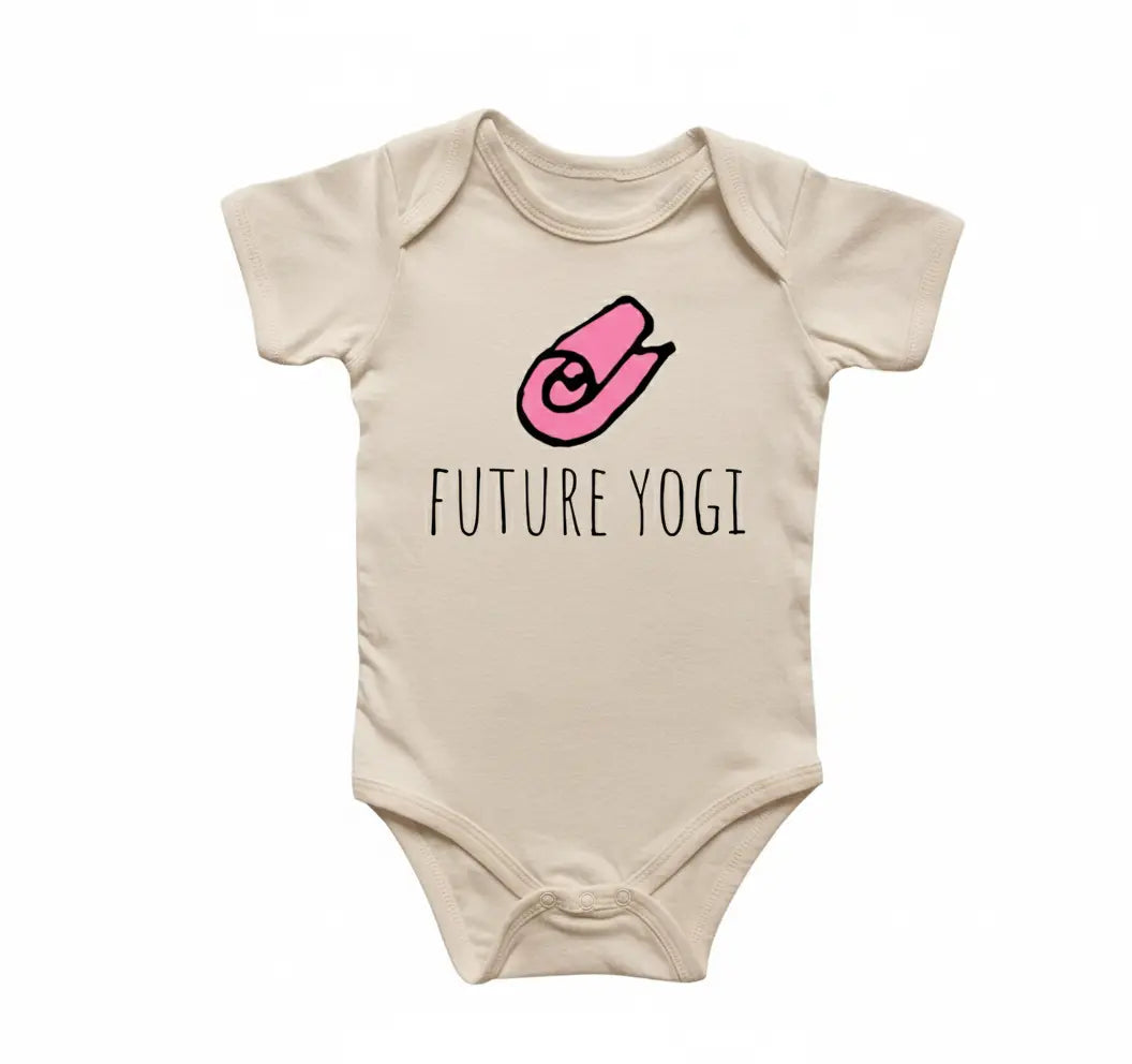 Yoga Yogi - Baby Boy Girl Clothes Infant Bodysuit Funny Cute Newborn  Funny Cute Onesie® | North Fork Forager LLC