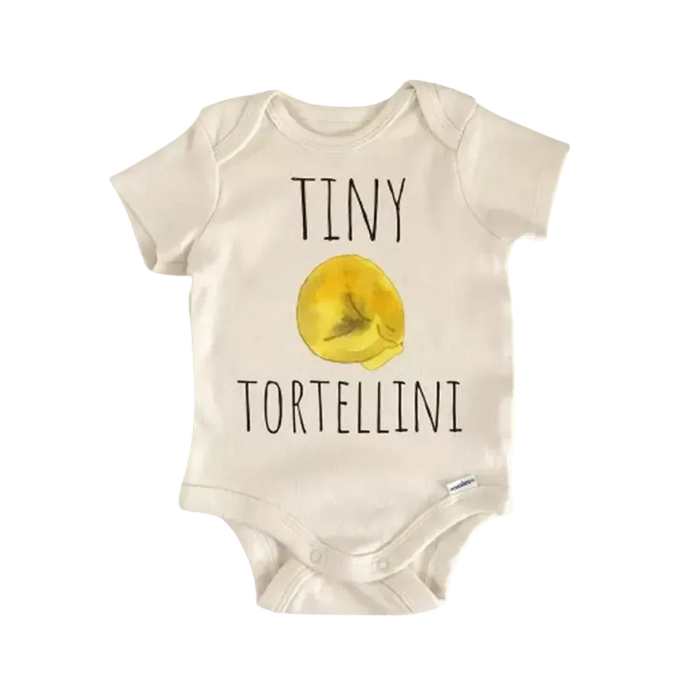 Italian Pasta Tortellini - Baby Boy Girl Clothes Infant Bodysuit Funny Cute Newborn  Funny Cute Onesie® | North Fork Forager LLC