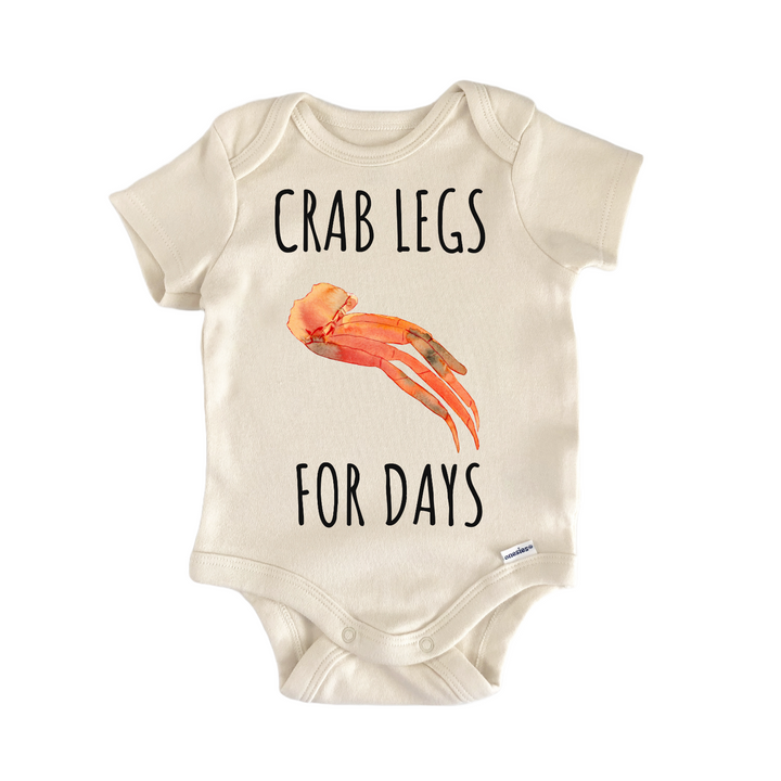 Crab Legs Seafood Newborn Gift Baby Onesie®