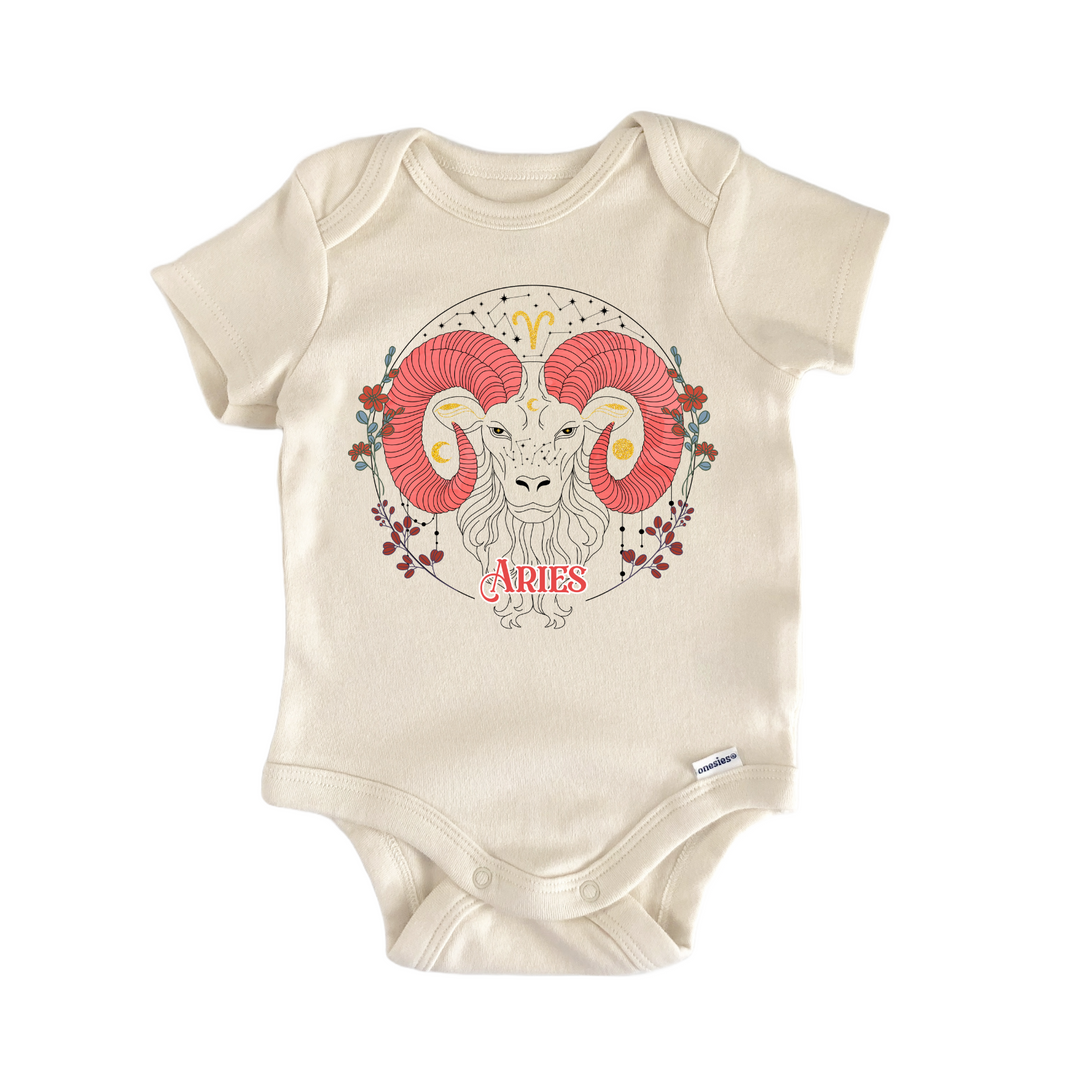 Aries Astrology Zodiac Signs Baby Gift Baby Onesie®