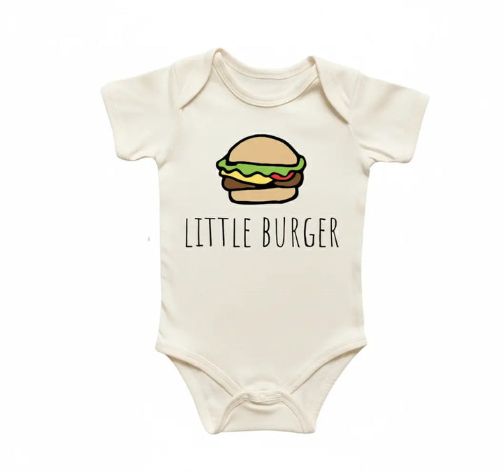 Burger Hamburger - Baby Boy Girl Clothes Infant Bodysuit Funny Cute Newborn 2  Funny Cute Onesie® | North Fork Forager LLC