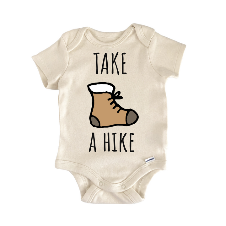 Take A Hike Hiking Hiker Trails Infant Gift Baby Onesie®