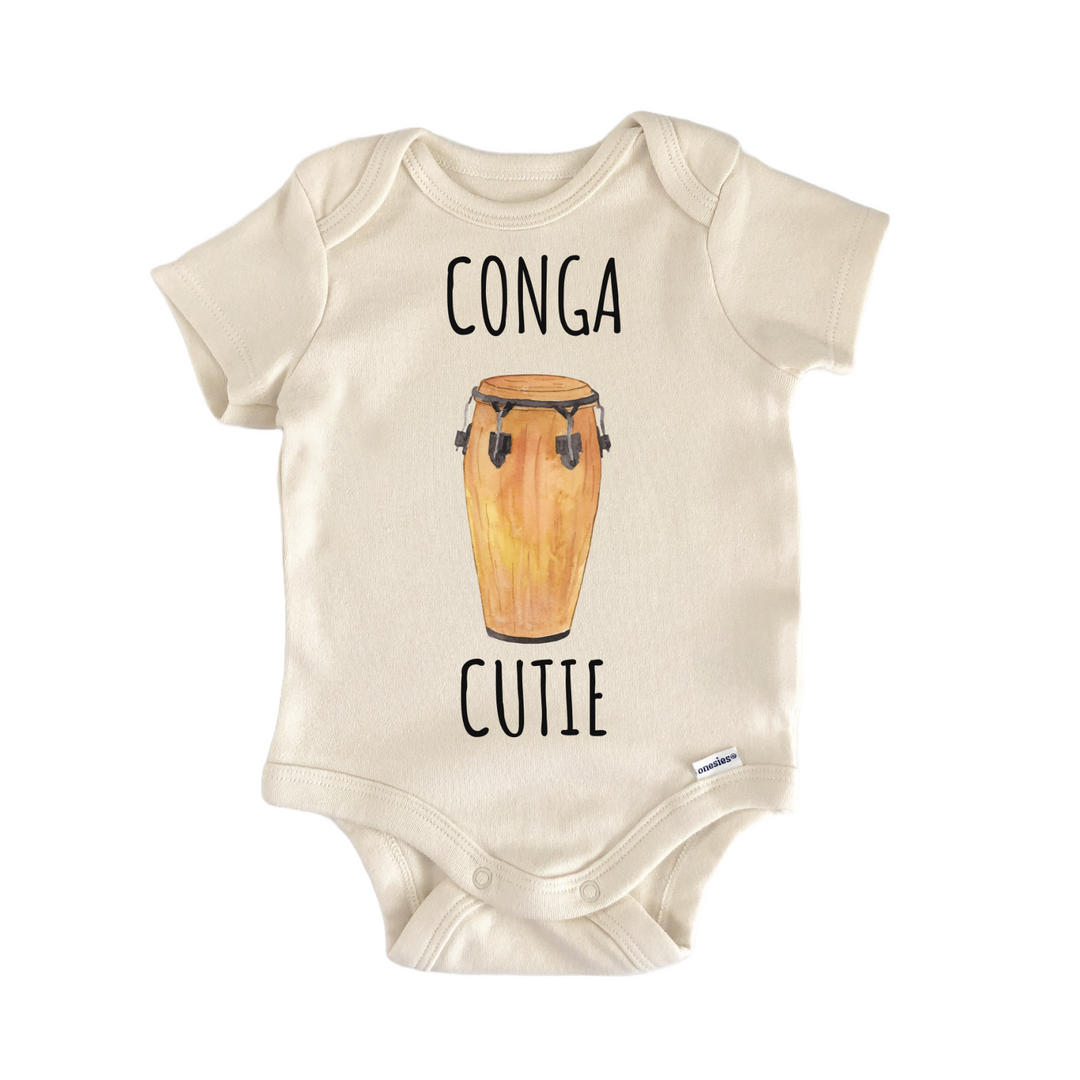 Conga Drummer Baby Gift Baby Onesie®
