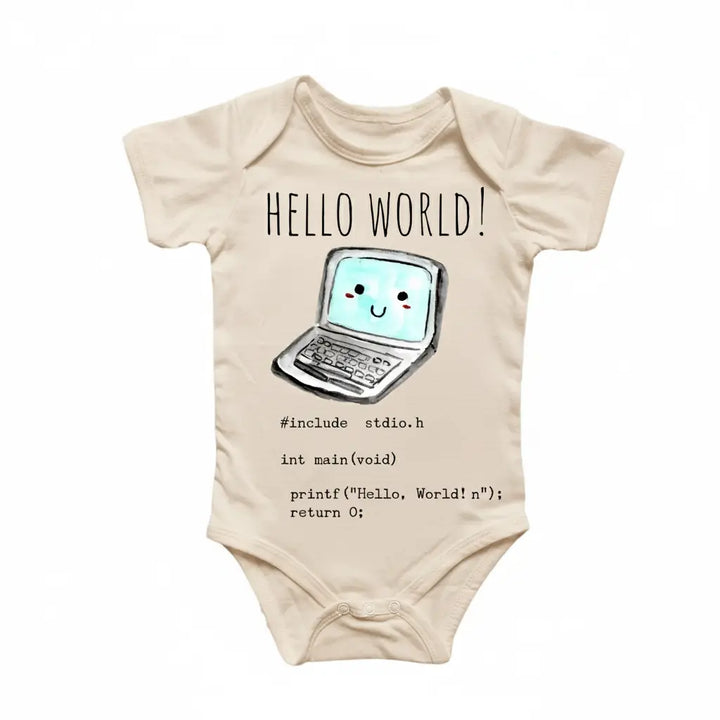 Pc Programmer Coder Coding - Baby Boy Girl Clothes Infant Bodysuit Funny Cute Newborn  Funny Cute Onesie® | North Fork Forager LLC