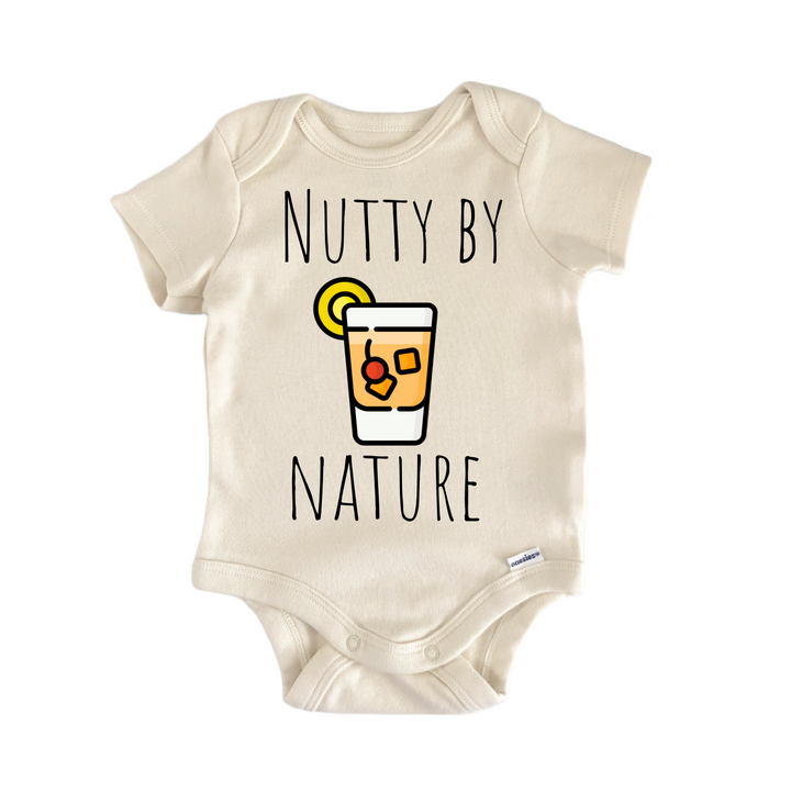 Amaretto Sour Almond Cocktail - Baby Bodysuit  Funny Cute Onesie® | North Fork Forager LLC