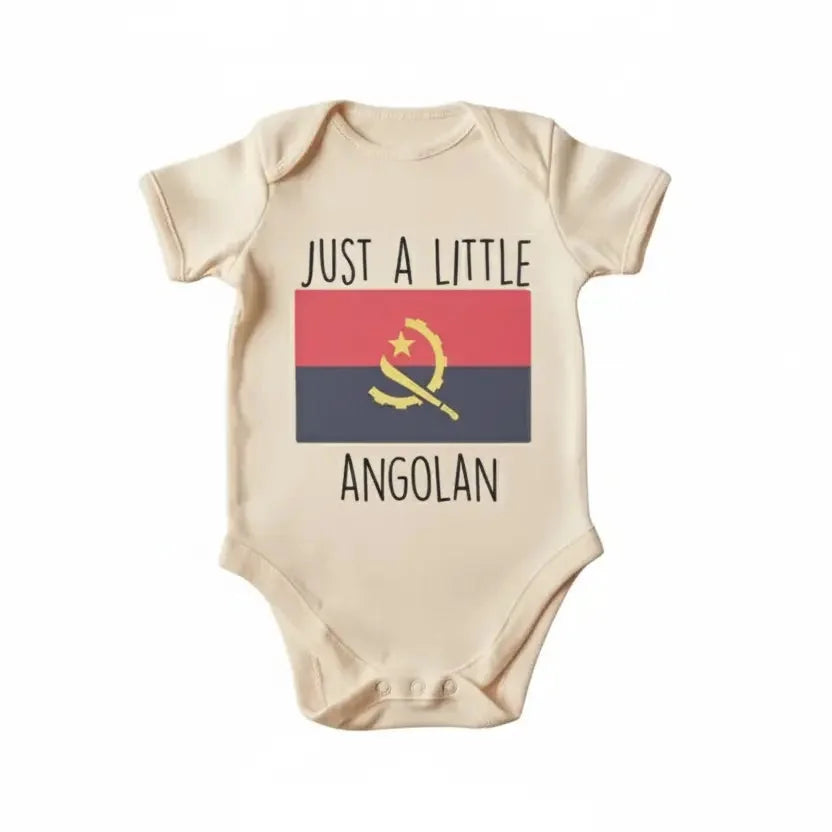 Angola - Baby Boy Girl Clothes Infant Bodysuit Funny Cute Newborn  Funny Cute Onesie® | North Fork Forager LLC