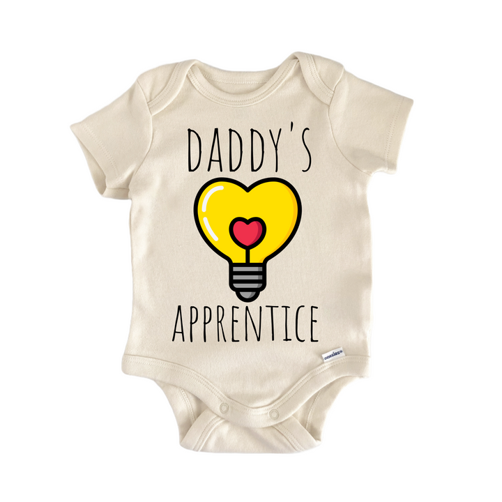 Apprentice Electrician - Baby Bodysuit  Funny Cute Onesie® | North Fork Forager LLC