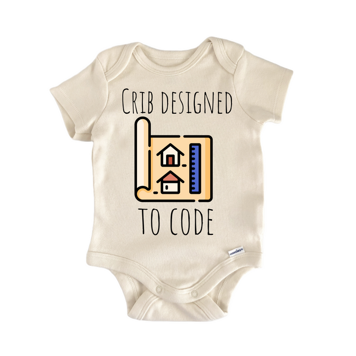 Architect Engineer - Baby Bodysuit  Funny Cute Onesie® | North Fork Forager LLC