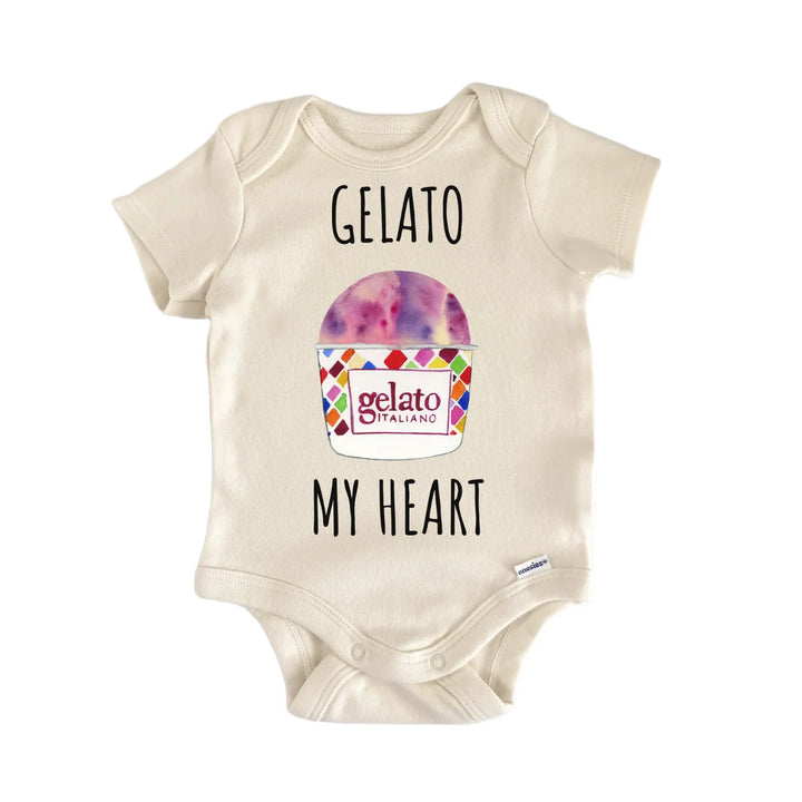 Italian Gelato Baby Gift Baby Bodysuit