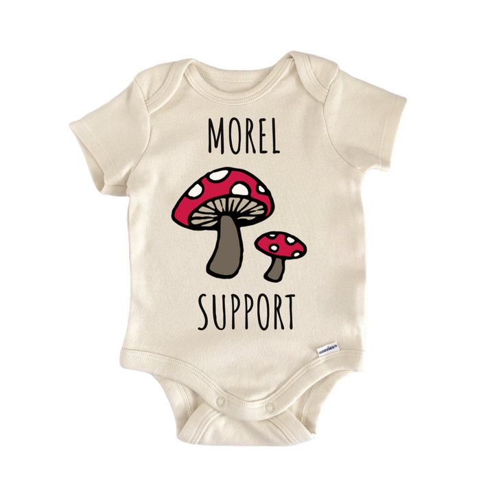 Morel Support Mushroom Fungi Infant Gift Baby Onesie®