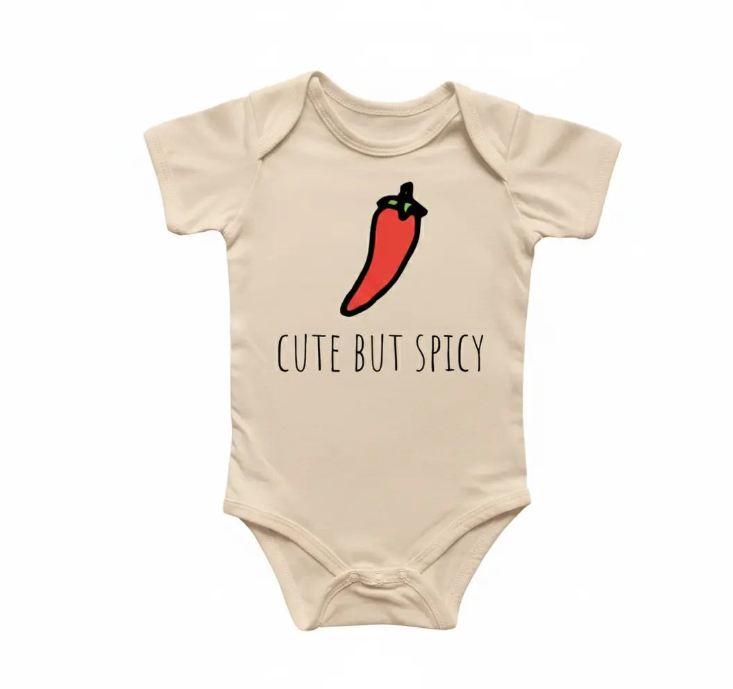 Pepper Spicy - Baby Boy Girl Clothes Infant Onesie® Funny Cute Newborn GS1  Funny Cute Onesie® | North Fork Forager LLC