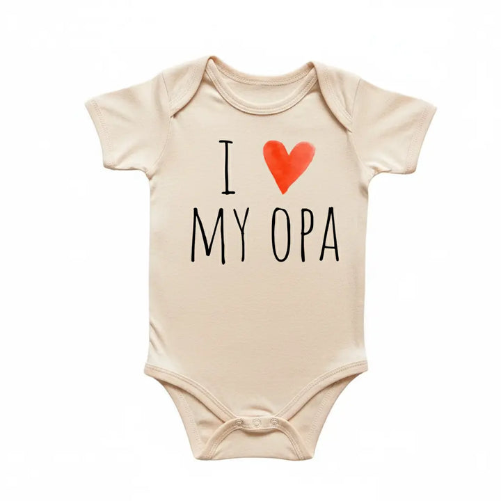 Opa Oma Grandparents - Baby Boy Girl Clothes Infant Onesie® Funny Cute Newborn GS1  Funny Cute Onesie® | North Fork Forager LLC