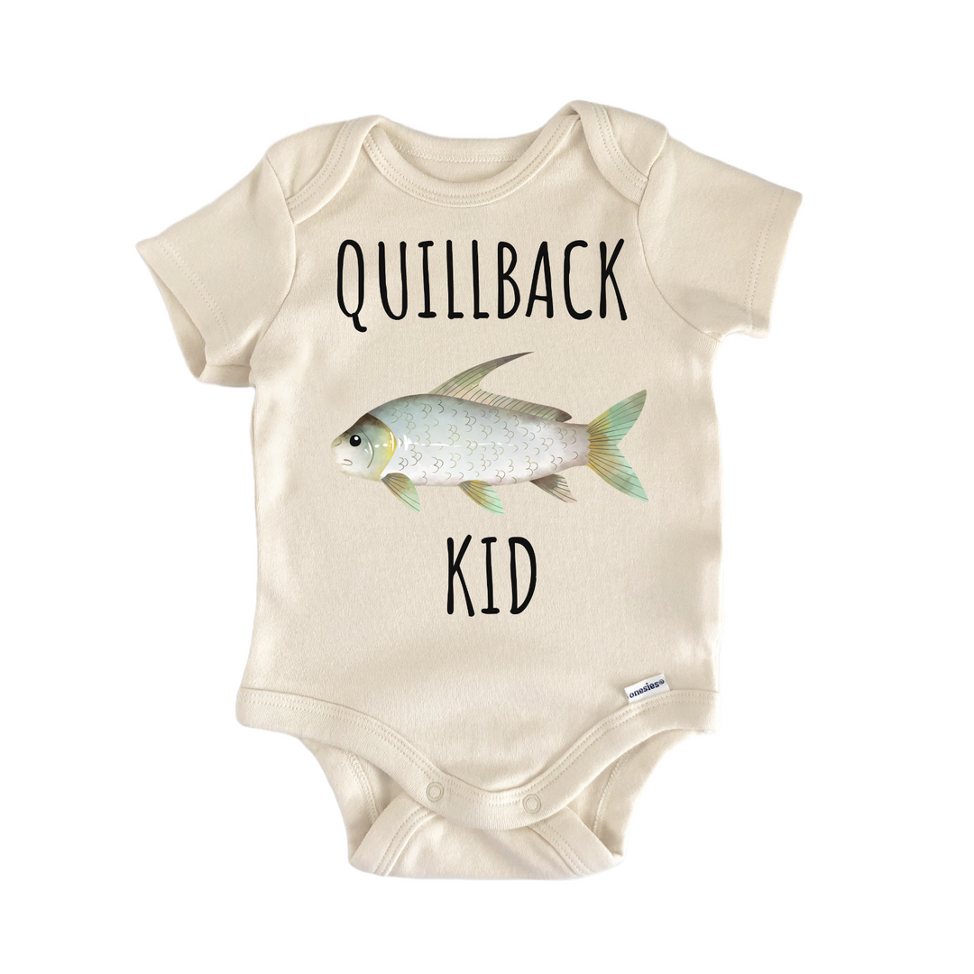 Quillback Fish Freshwater Fishing Baby Gift Baby Onesie®