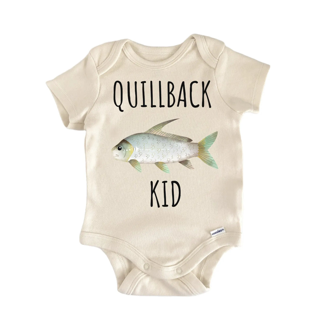 Quillback Fish Freshwater Fishing Baby Gift Baby Bodysuit