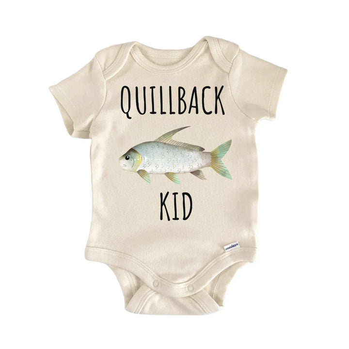 Quillback Fish Freshwater Fishing Baby Gift Baby Bodysuit