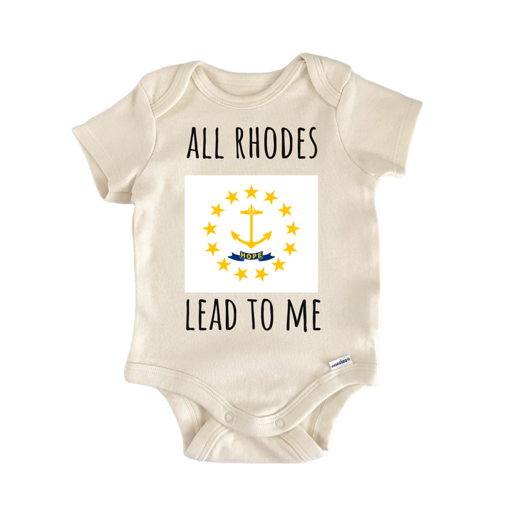 Rhode Island State Flag Baby Gift Baby Onesie®