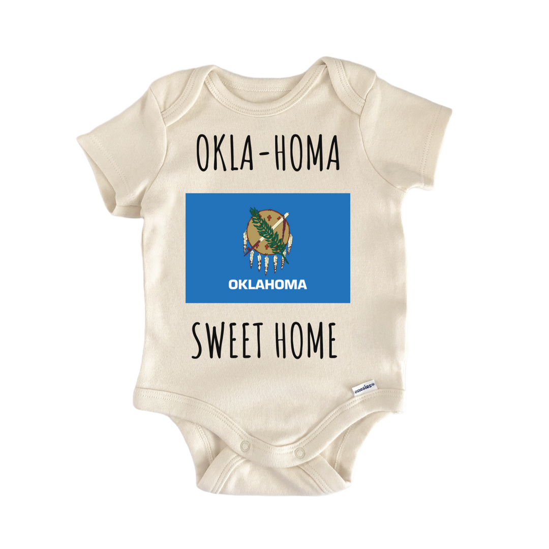 Oklahoma State Flag Baby Gift Baby Onesie®