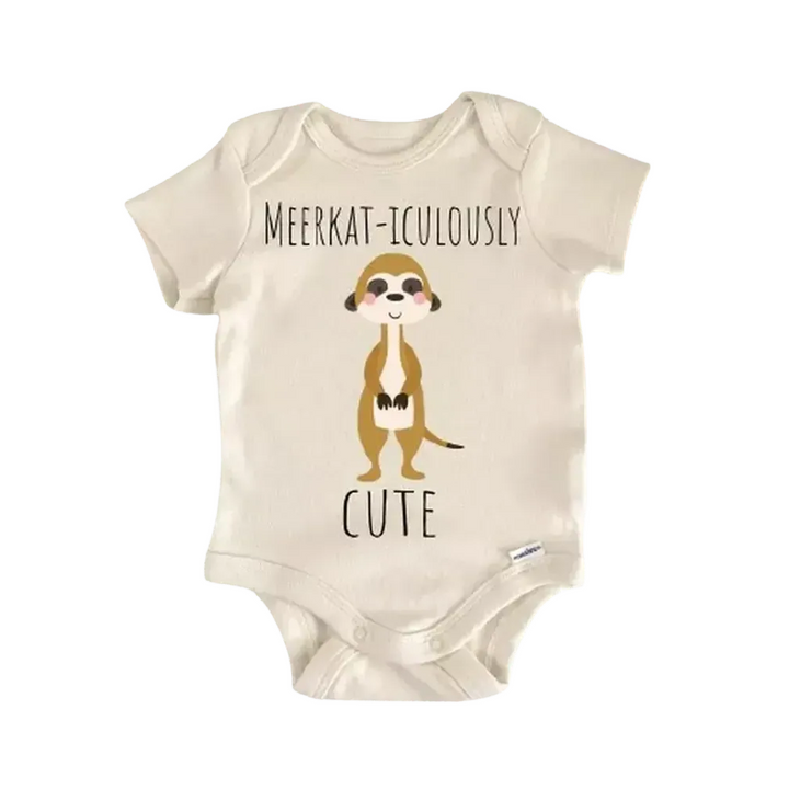 Meerkat Animal - Baby Boy Girl Clothes Infant Bodysuit Funny Cute Newborn  Funny Cute Onesie® | North Fork Forager LLC