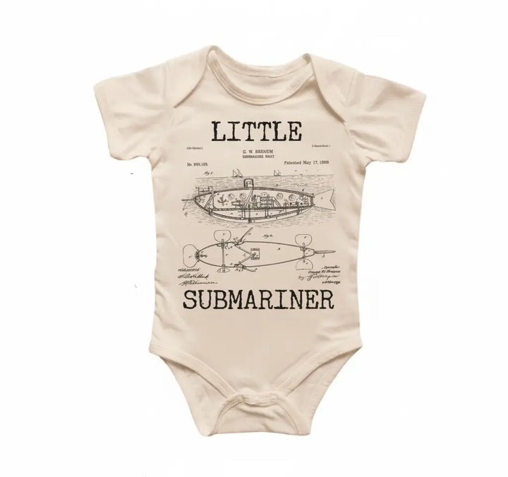 Submarine - Baby Boy Girl Clothes Infant Bodysuit Funny Cute Newborn  Funny Cute Onesie® | North Fork Forager LLC