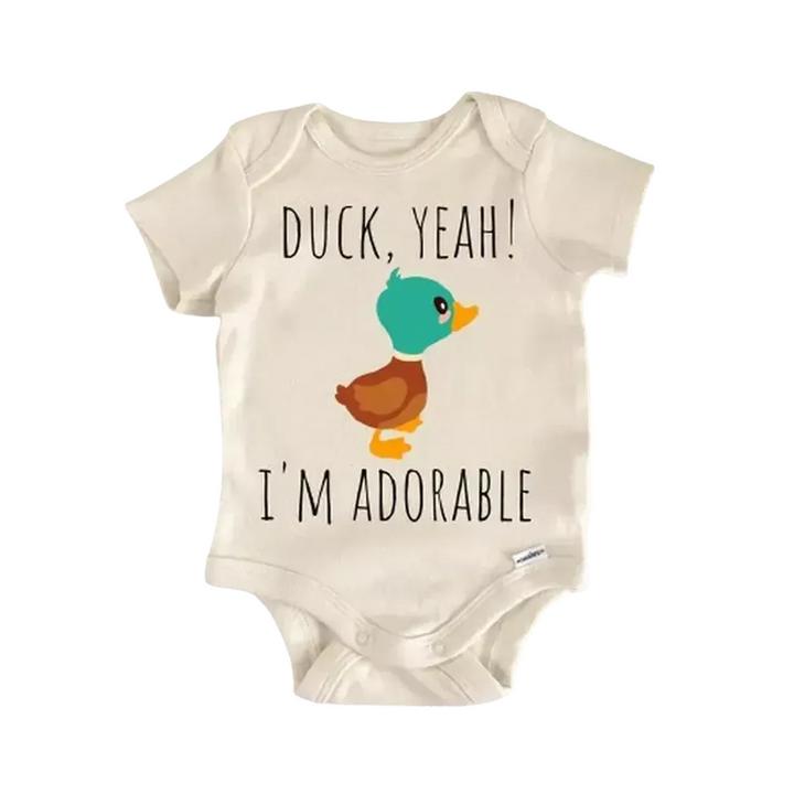 Duck Hunting Teal - Baby Boy Girl Clothes Infant Bodysuit Funny Cute Newborn  Funny Cute Onesie® | North Fork Forager LLC