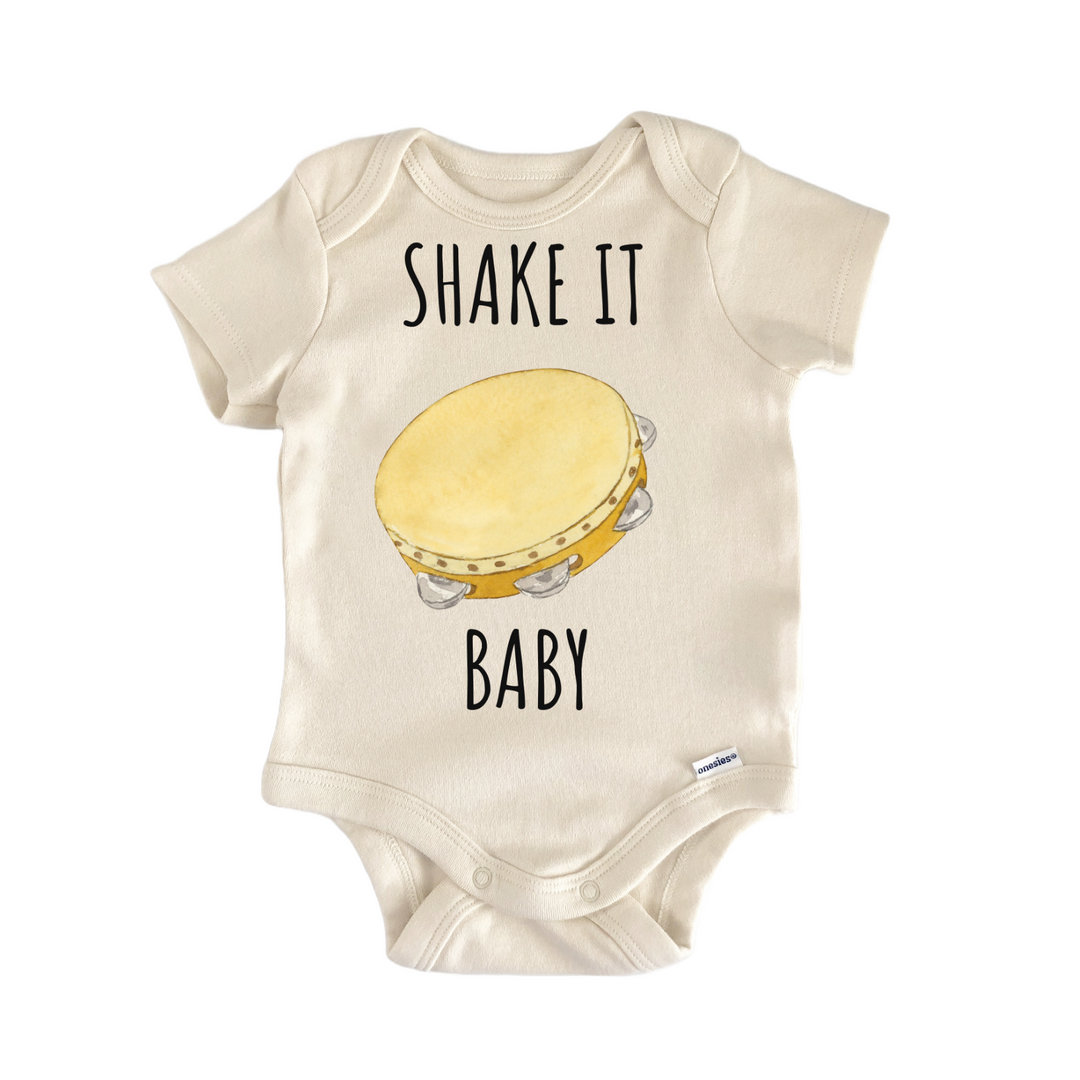 Tambourine Marching Band Baby Gift Baby Onesie®