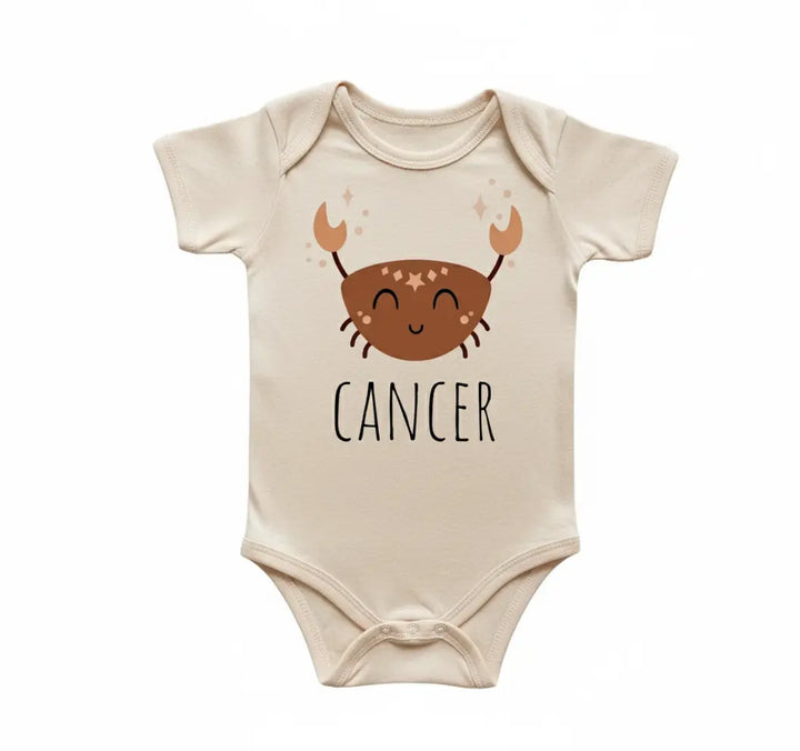 Cancer Zodiac - Baby Boy Girl Clothes Infant Bodysuit Funny Cute Newborn  Funny Cute Onesie® | North Fork Forager LLC