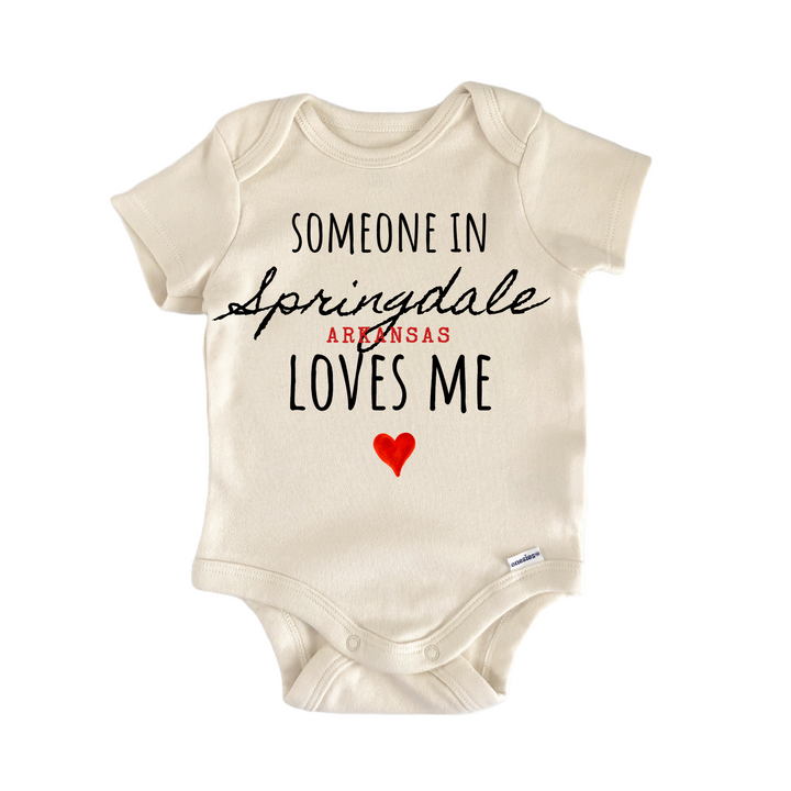 Springdale Arkansas Baby Gift Baby Onesie®