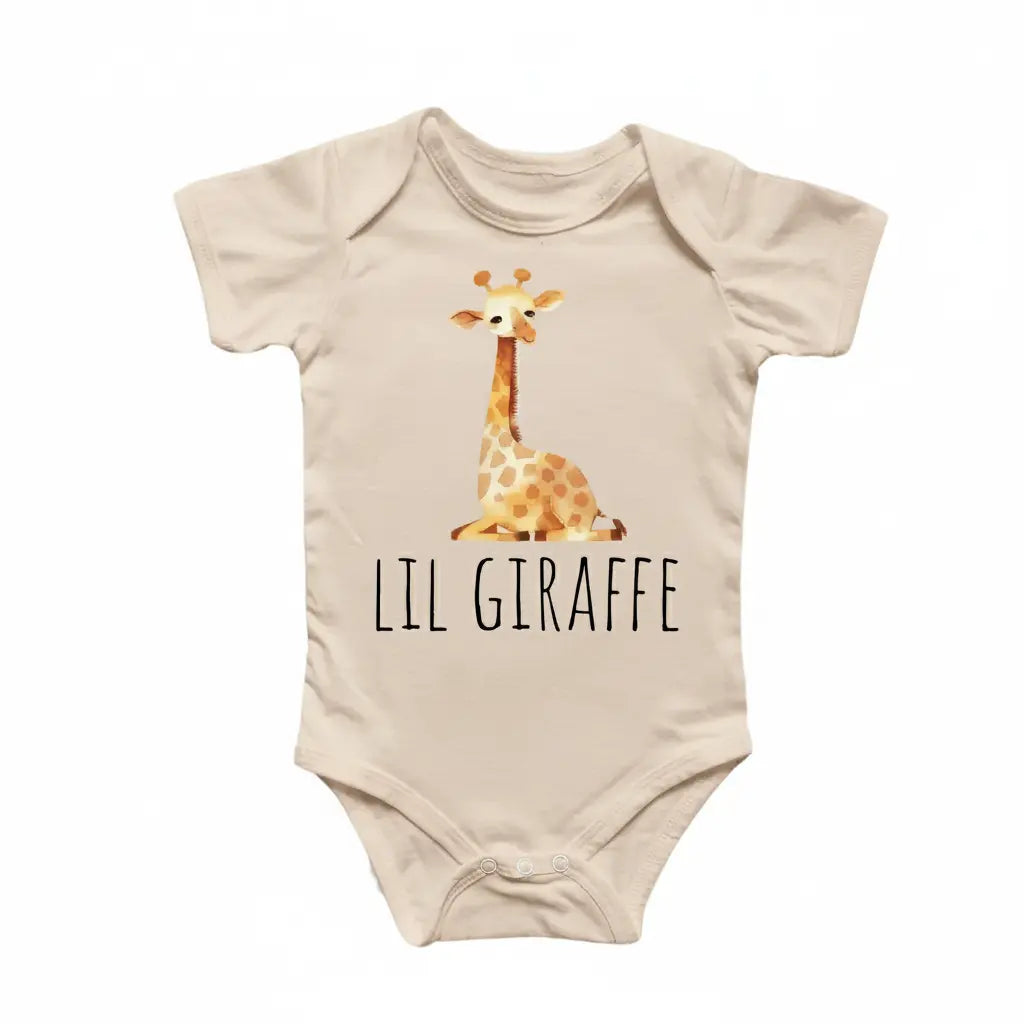 Little Giraffe Safari - Baby Boy Girl Clothes Infant Bodysuit Funny Cute Newborn  Funny Cute Onesie® | North Fork Forager LLC