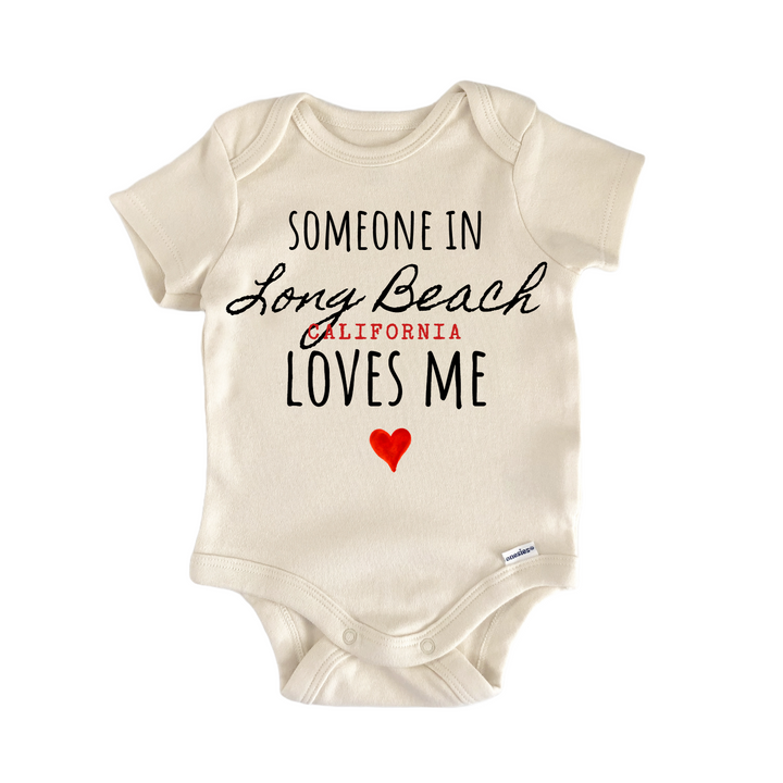 Long Beach California Baby Gift Baby Onesie®
