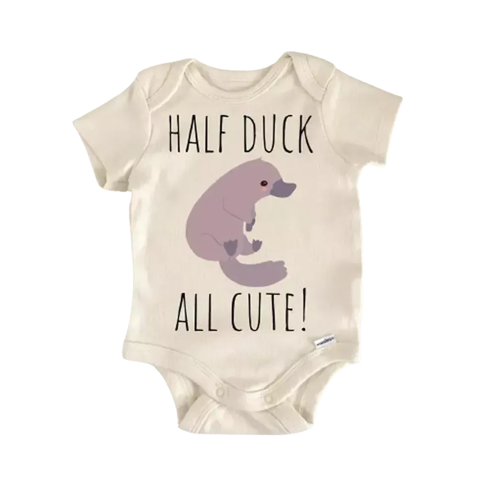 Platypus Australian Animal - Baby Boy Girl Clothes Infant Bodysuit Funny Cute Newborn  Funny Cute Onesie® | North Fork Forager LLC