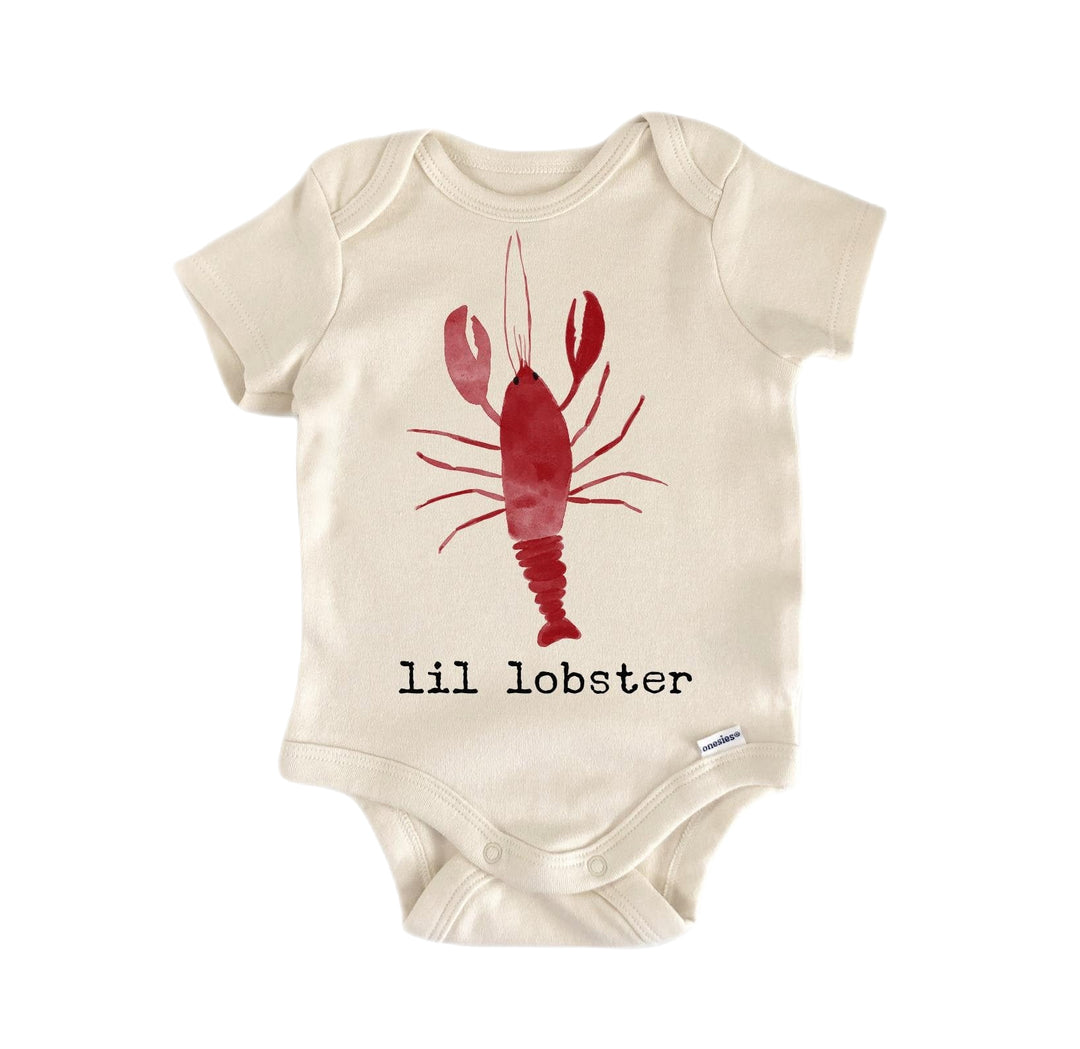 Lobster Seafood - Baby Boy Girl Clothes Infant Bodysuit Funny Cute Newborn  Funny Cute Onesie® | North Fork Forager LLC