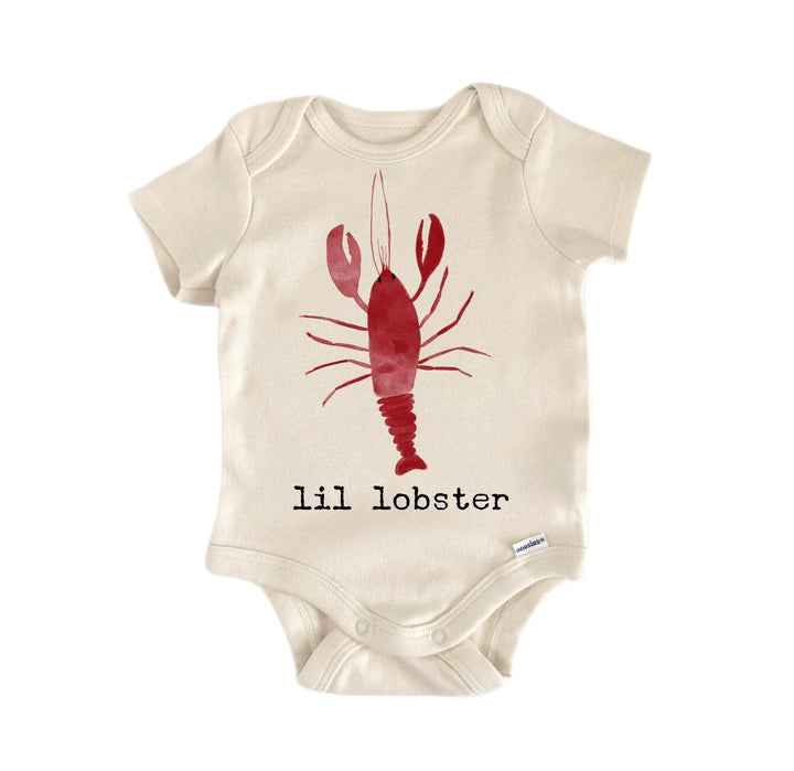 Lobster Seafood - Baby Boy Girl Clothes Infant Bodysuit Funny Cute Newborn  Funny Cute Onesie® | North Fork Forager LLC