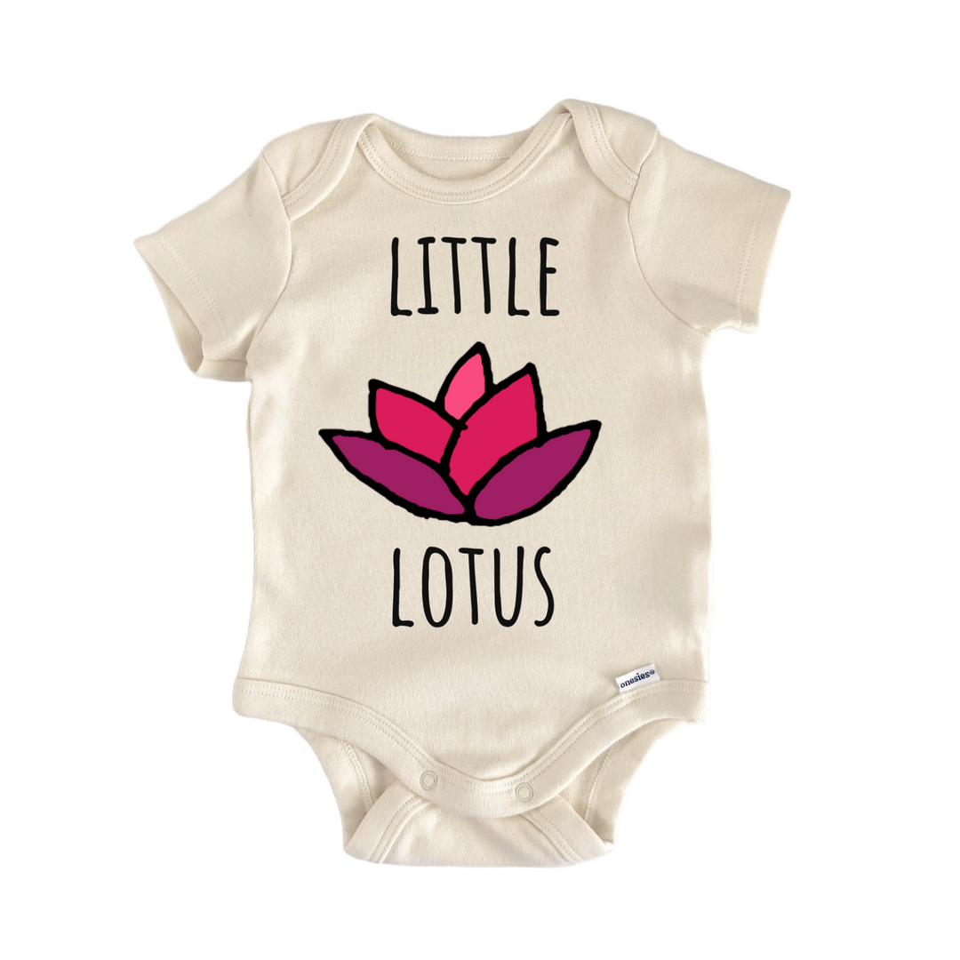 Little Lotus Pond Spa Yoga Baby Gift Baby Bodysuit