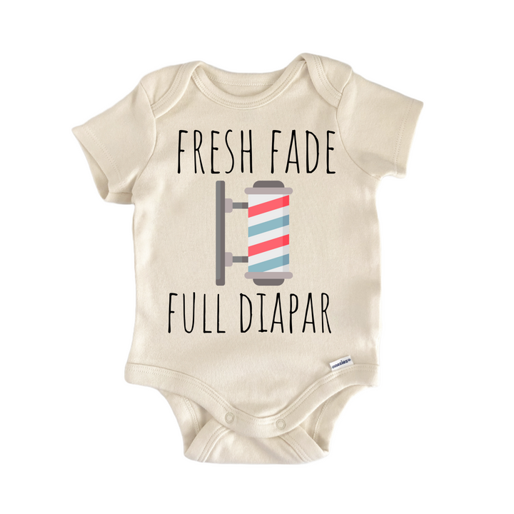 Barber Haircut Hair Salon - Baby Bodysuit  Funny Cute Onesie® | North Fork Forager LLC