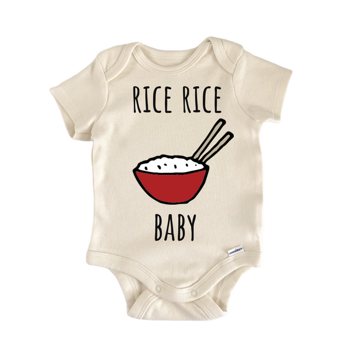 Rice Baby Chinese Food Infant Gift Baby Onesie®