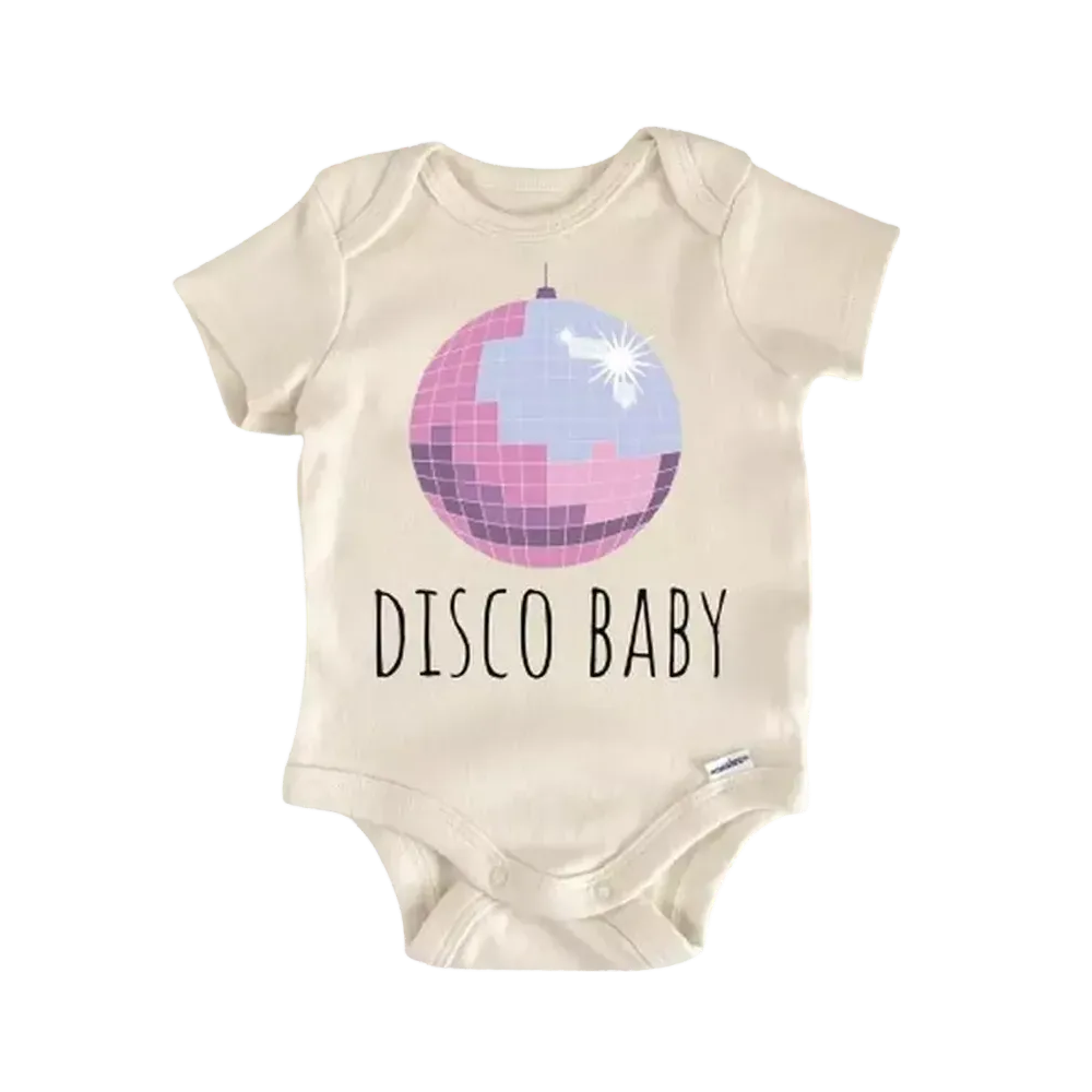 Disco Ball 70s - Baby Boy Girl Clothes Infant Bodysuit Funny Cute Newborn  Funny Cute Onesie® | North Fork Forager LLC