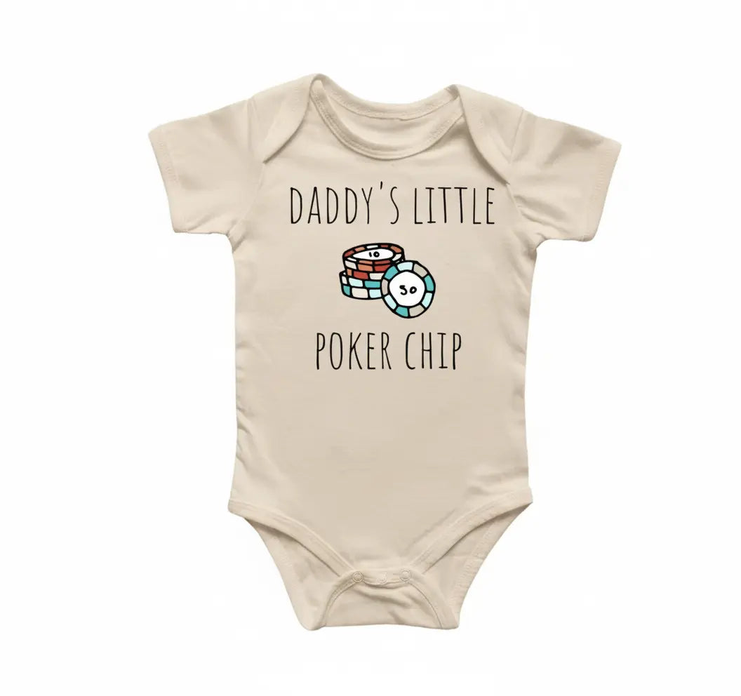 Poker Chips Vegas - Baby Boy Girl Clothes Infant Bodysuit Funny Cute Newborn  Funny Cute Onesie® | North Fork Forager LLC