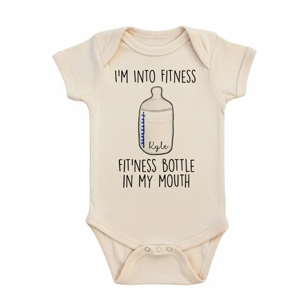 Gym Fitness - Baby Boy Girl Clothes Infant Onesie® Funny Cute Newborn GS1  Funny Cute Onesie® | North Fork Forager LLC