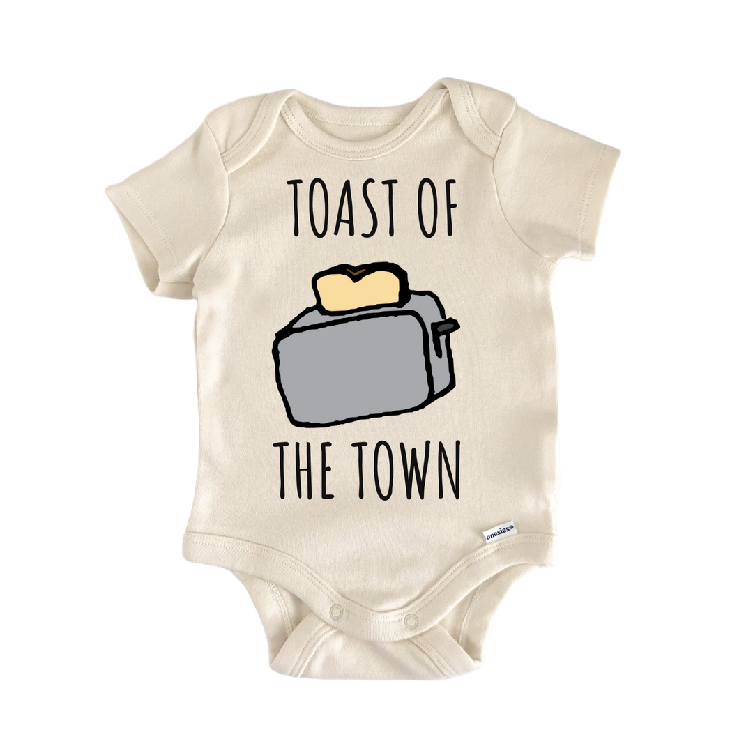 Toaster Toast Breakfast Brunch Baby Gift Baby Onesie®