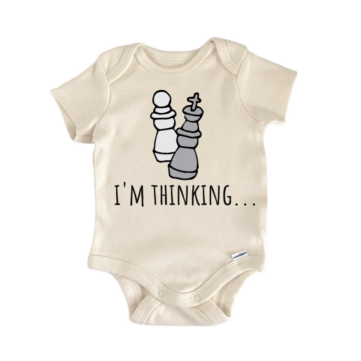 I'm Thinking Chess Game Infant Gift Baby Onesie®