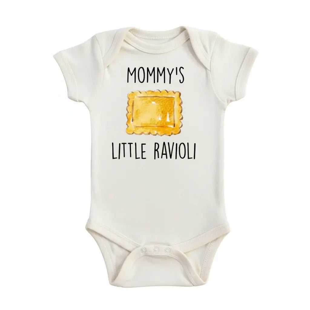 Italian Mommy Pasta - Baby Boy Girl Clothes Infant Onesie® Funny Cute Newborn GS1  Funny Cute Onesie® | North Fork Forager LLC