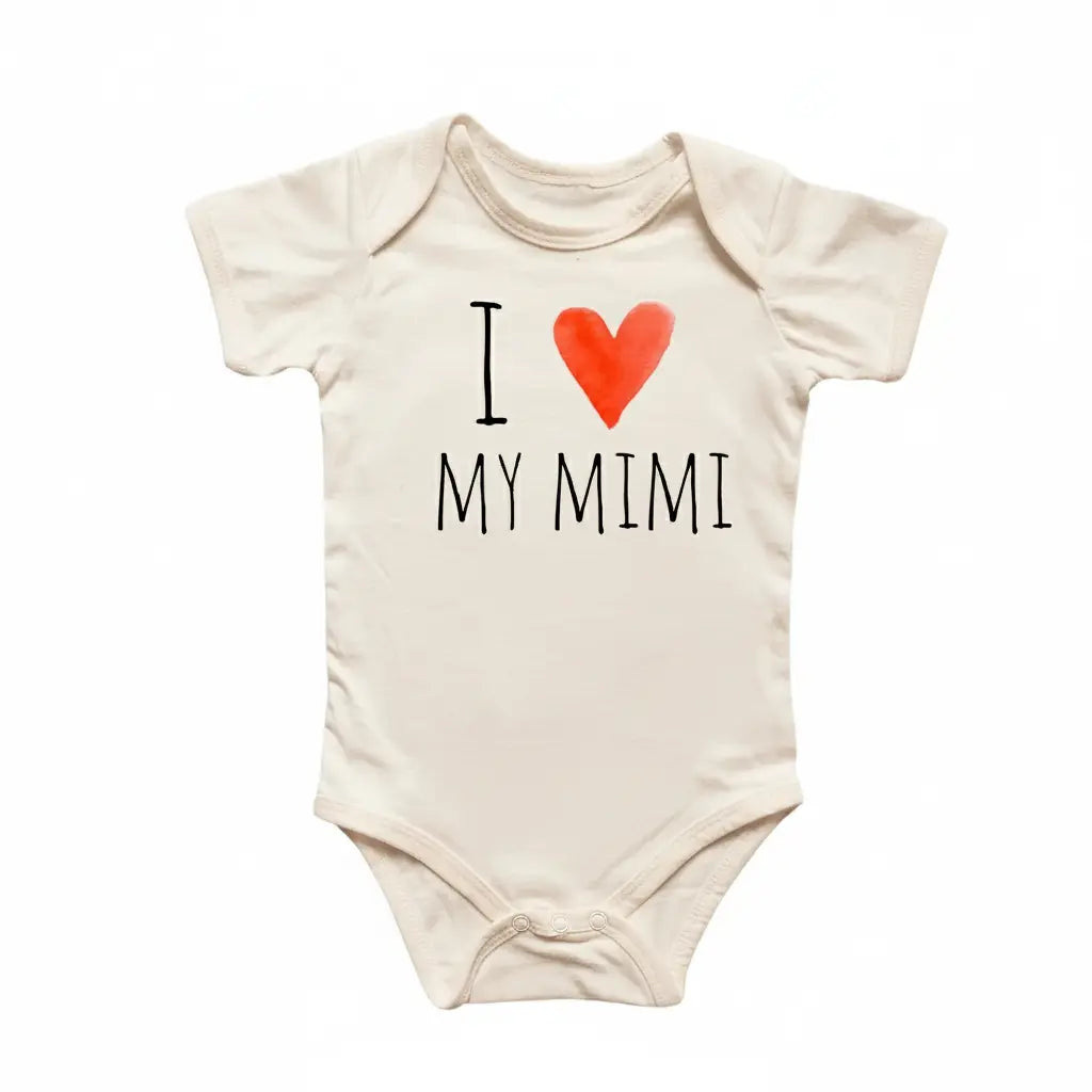Mimi Grandparents - Baby Boy Girl Clothes Infant Bodysuit Funny Cute Newborn  Funny Cute Onesie® | North Fork Forager LLC