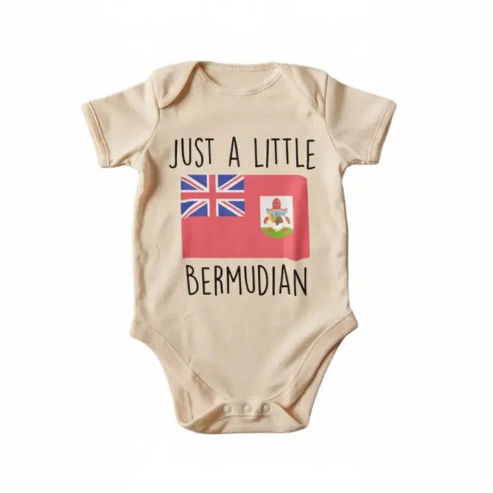 Bermuda - Baby Boy Girl Clothes Infant Bodysuit Funny Cute Newborn  Funny Cute Onesie® | North Fork Forager LLC