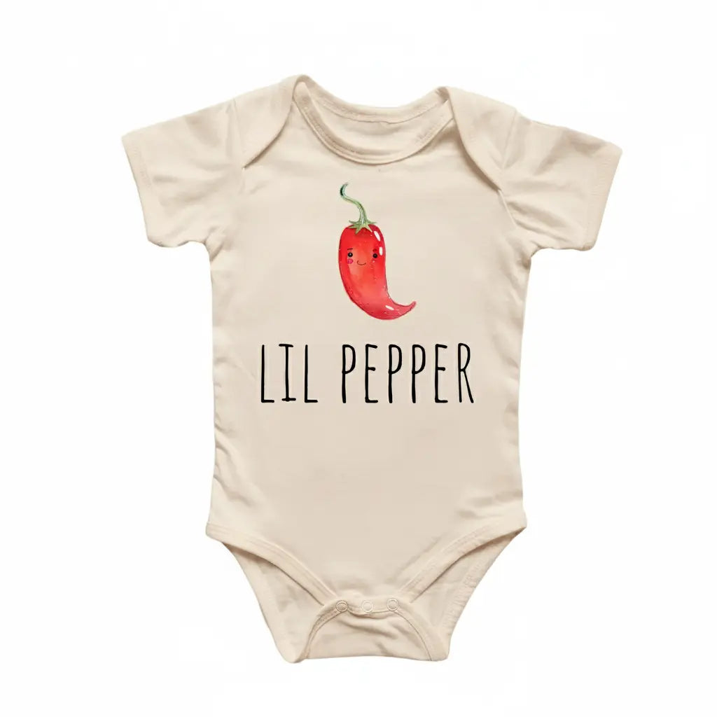 Little Pepper - Baby Boy Girl Clothes Infant Bodysuit Funny Cute Newborn  Funny Cute Onesie® | North Fork Forager LLC