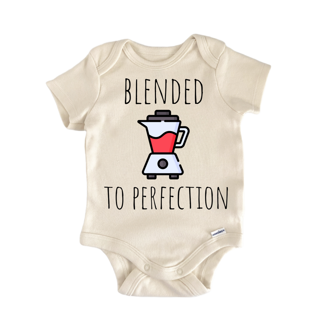 Blender Smoothie Cocktail - Baby Bodysuit  Funny Cute Onesie® | North Fork Forager LLC
